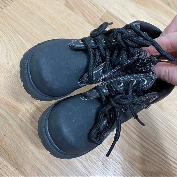 Smartfit Black Waterproof Boots Sz 5 Kids Boys - Picture 3 of 8